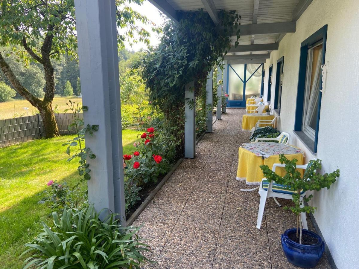 Pension-Ferienwohnung Liesbachtal Direkt Am Waldrand Bayerische Rhoen Schönau an der Brend Dış mekan fotoğraf