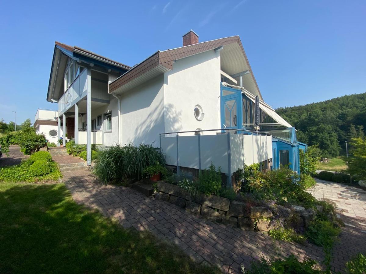 Pension-Ferienwohnung Liesbachtal Direkt Am Waldrand Bayerische Rhoen Schönau an der Brend Dış mekan fotoğraf