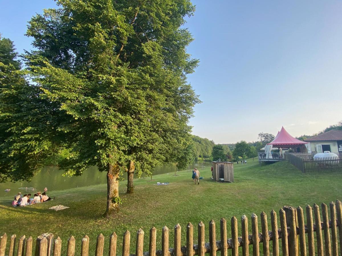 Pension-Ferienwohnung Liesbachtal Direkt Am Waldrand Bayerische Rhoen Schönau an der Brend Dış mekan fotoğraf