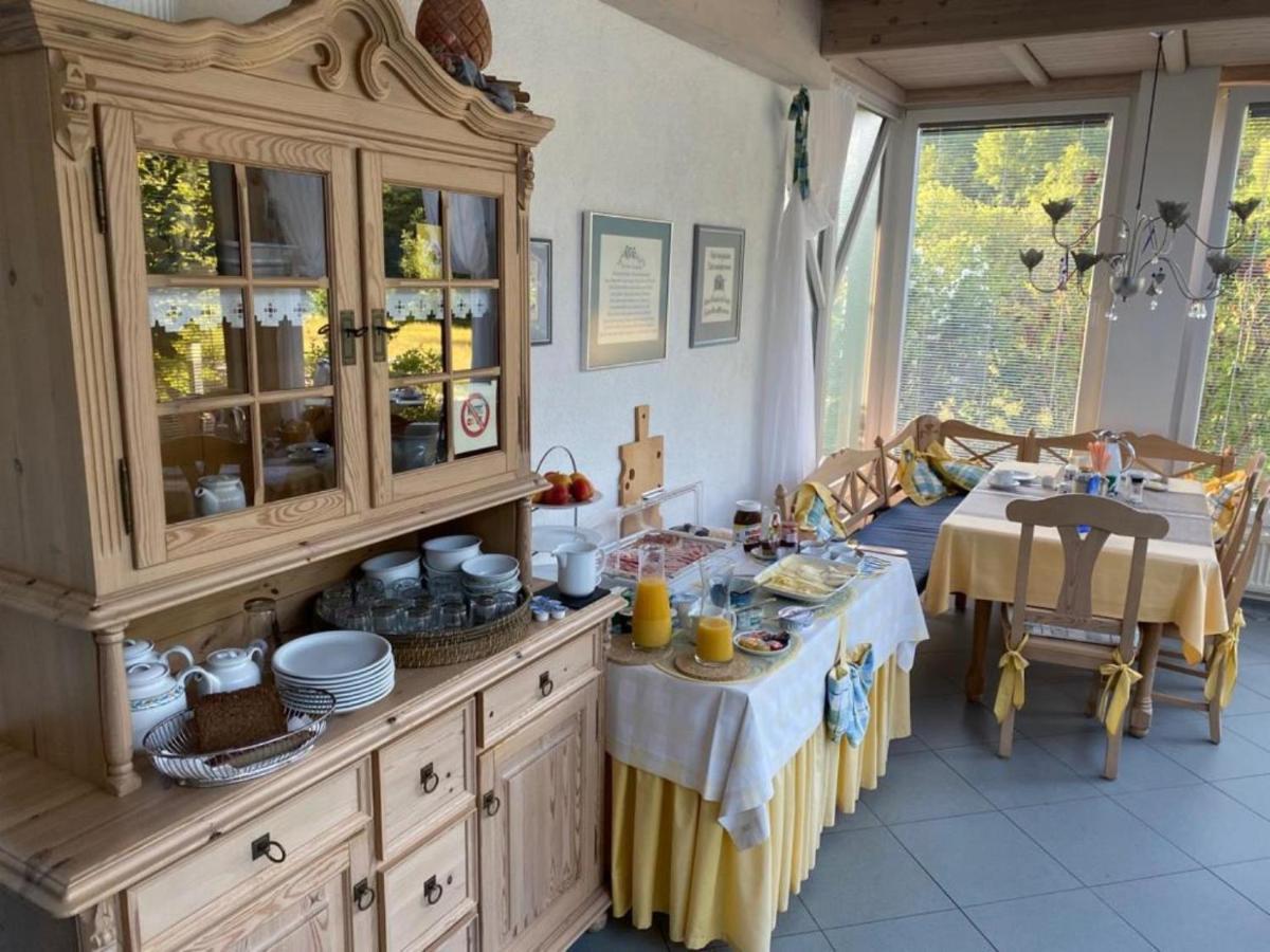 Pension-Ferienwohnung Liesbachtal Direkt Am Waldrand Bayerische Rhoen Schönau an der Brend Dış mekan fotoğraf
