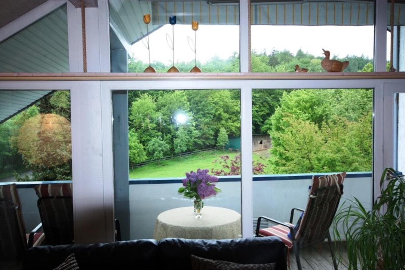 Pension-Ferienwohnung Liesbachtal Direkt Am Waldrand Bayerische Rhoen Schönau an der Brend Dış mekan fotoğraf