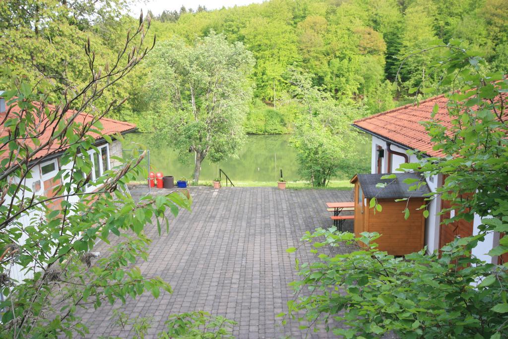Pension-Ferienwohnung Liesbachtal Direkt Am Waldrand Bayerische Rhoen Schönau an der Brend Dış mekan fotoğraf